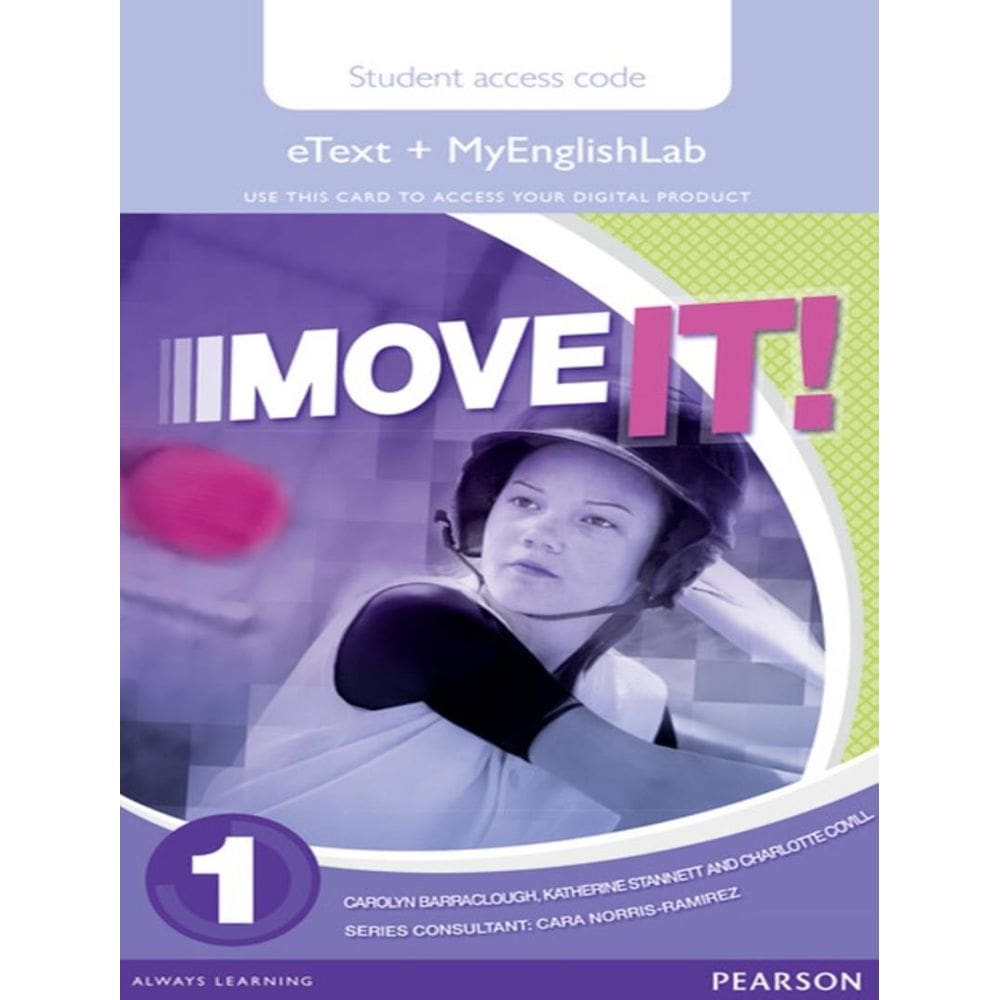 Move It! 1 Students Text Com My English Lab Access Card - 1St Ed