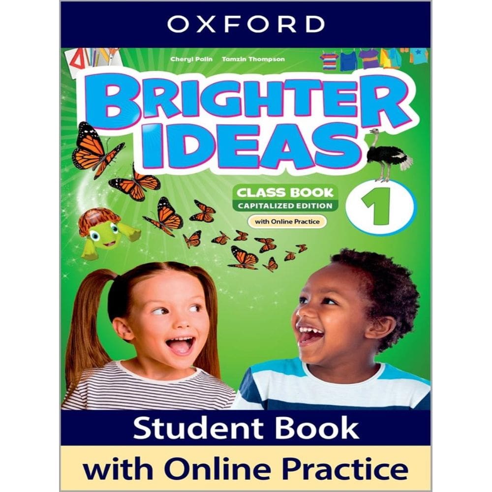 Brighter Ideas 1 Class Book With Online Practice Capitalized Edition