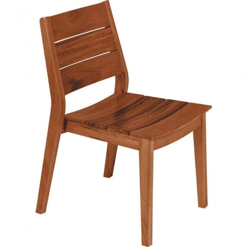 Cadeira Tramontina Sem Braços Toscana Em Madeira