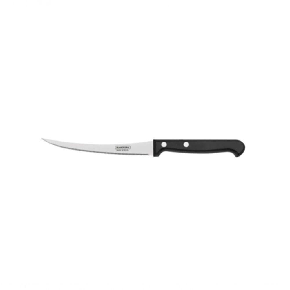 Faca Para Tomate Tramontina Ultracorte 5 Inox Preta