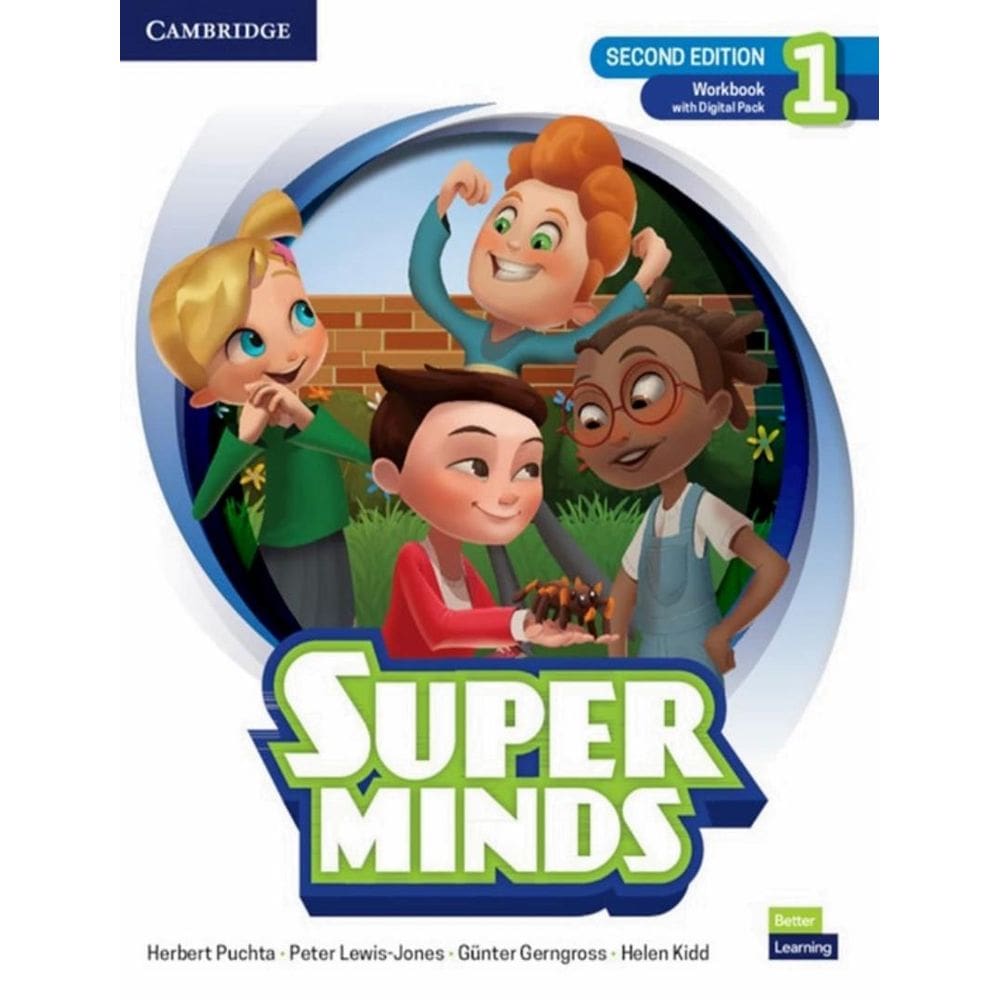Super Minds 1 Wb With Digital Pack - British English - 2Nd Ed