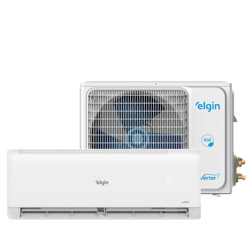 Ar Condicionado Split Elgin Hi Wall Eco Inverter II 12.000 BTUs Quente e Frio Branco 220V Monofásico