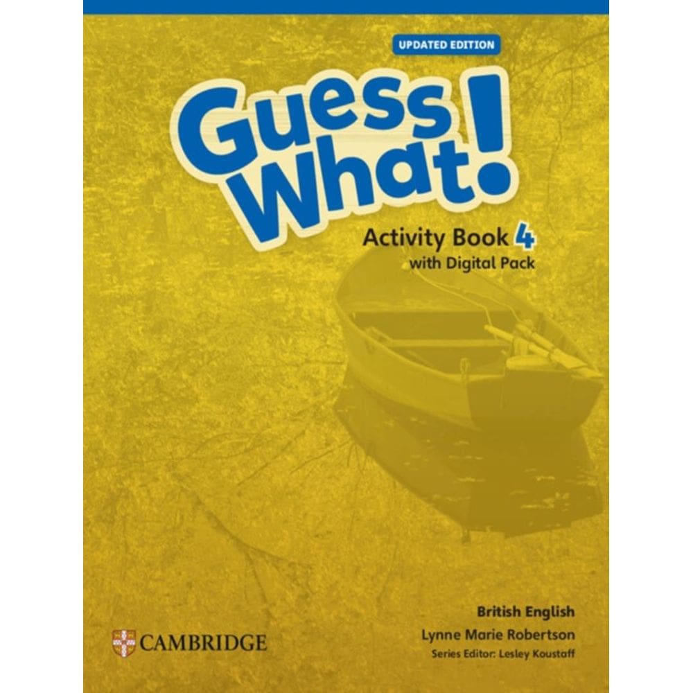 Guess What! 4 Ab With Digital Pack Updated - British - 1St Ed