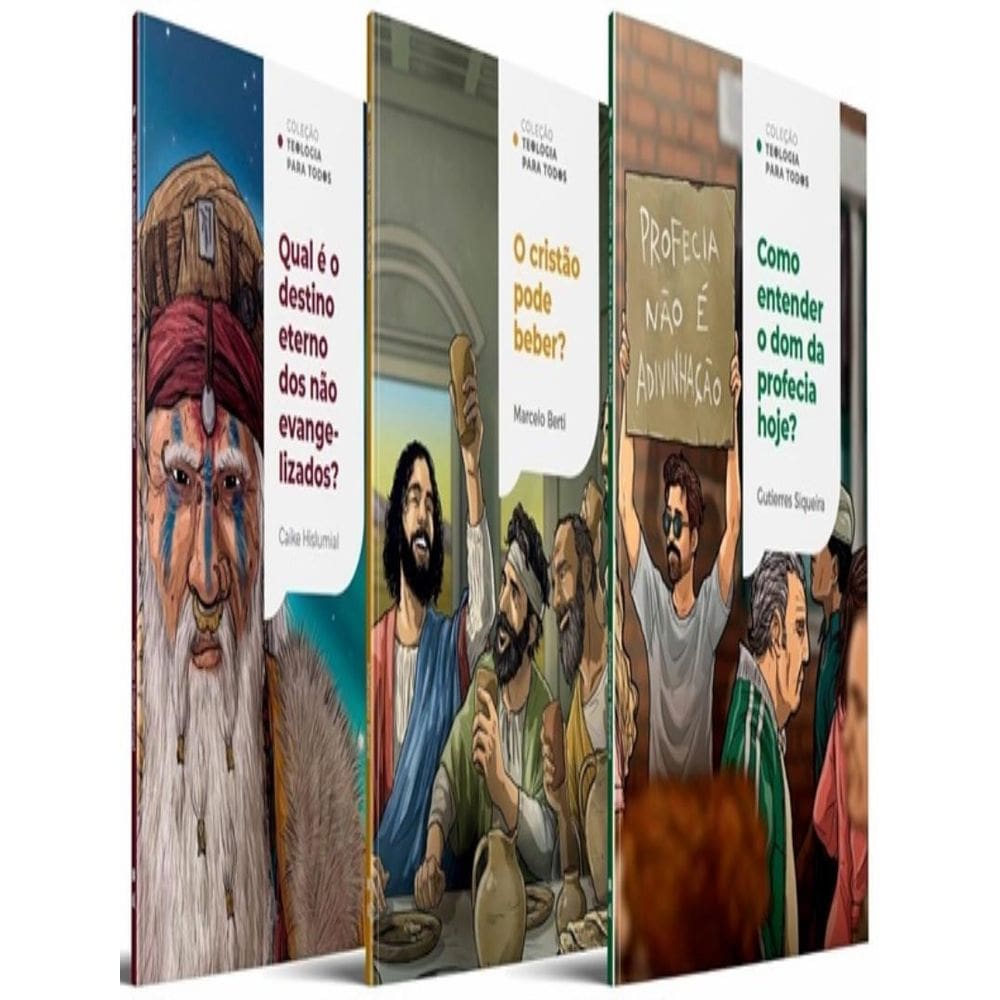 Colecao Teologia Para Todos - Kit 3