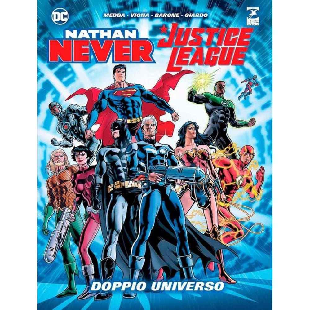 Liga Da Justica/Nathan Never (Dc/Bonelli)