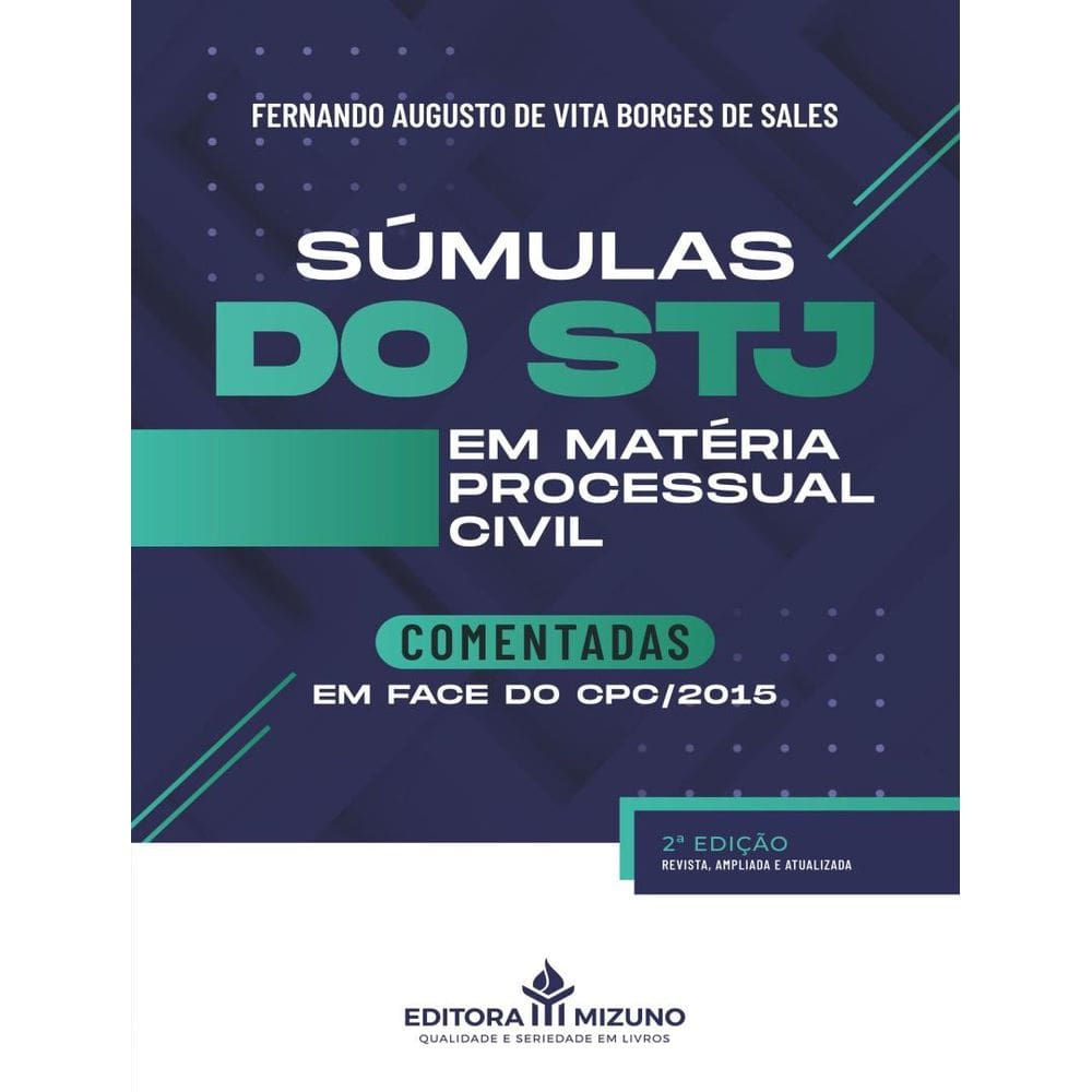 Sumulas Do Stj Em Materia Processual Civil - 2ª Ed