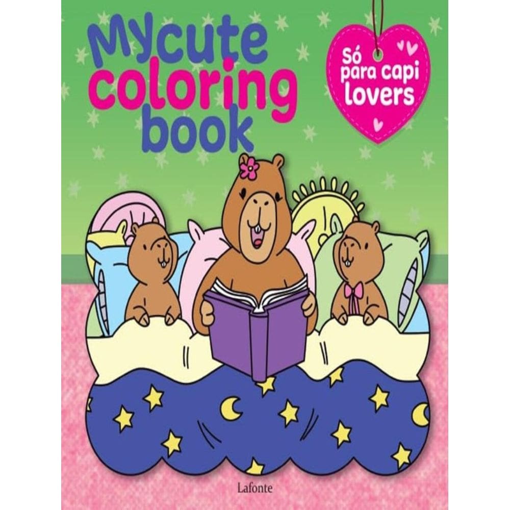 My Cute Coloring Book - So Para Capi Lovers