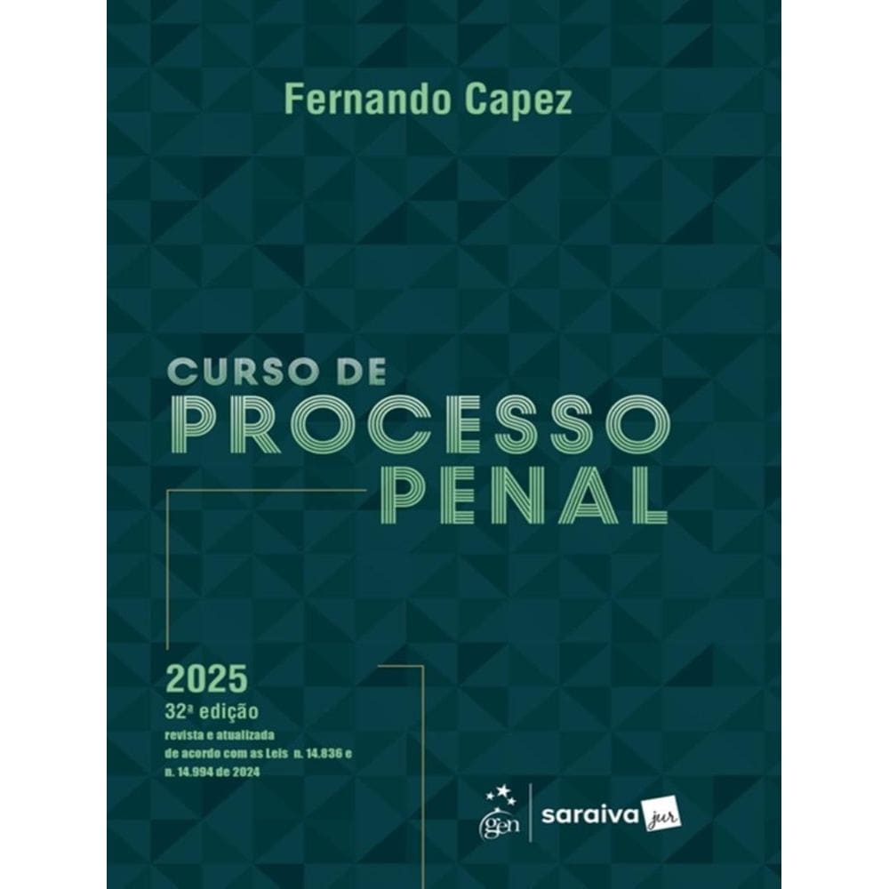 Curso De Processo Penal - 32ª Ed