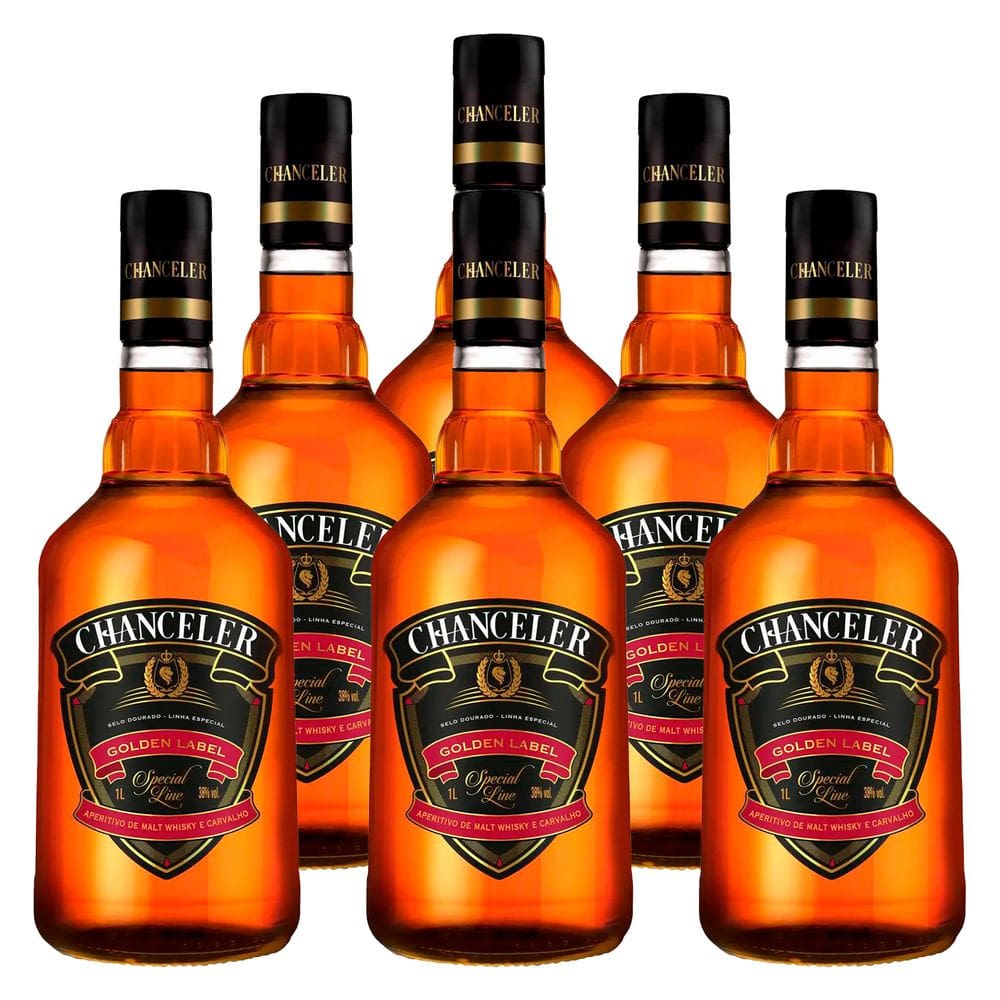 Whisky Chanceler Golden Label Special Line 1l 6 Unidades
