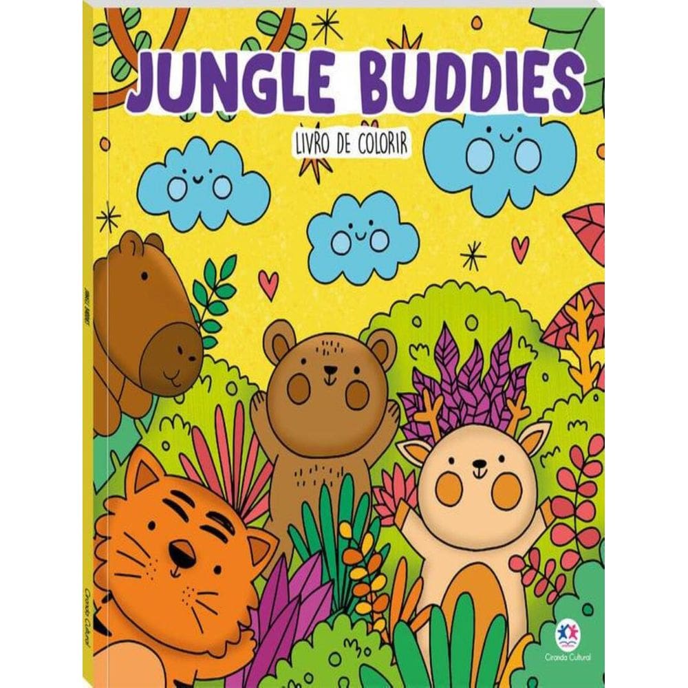 Jungle Buddies - Livro De Colorir