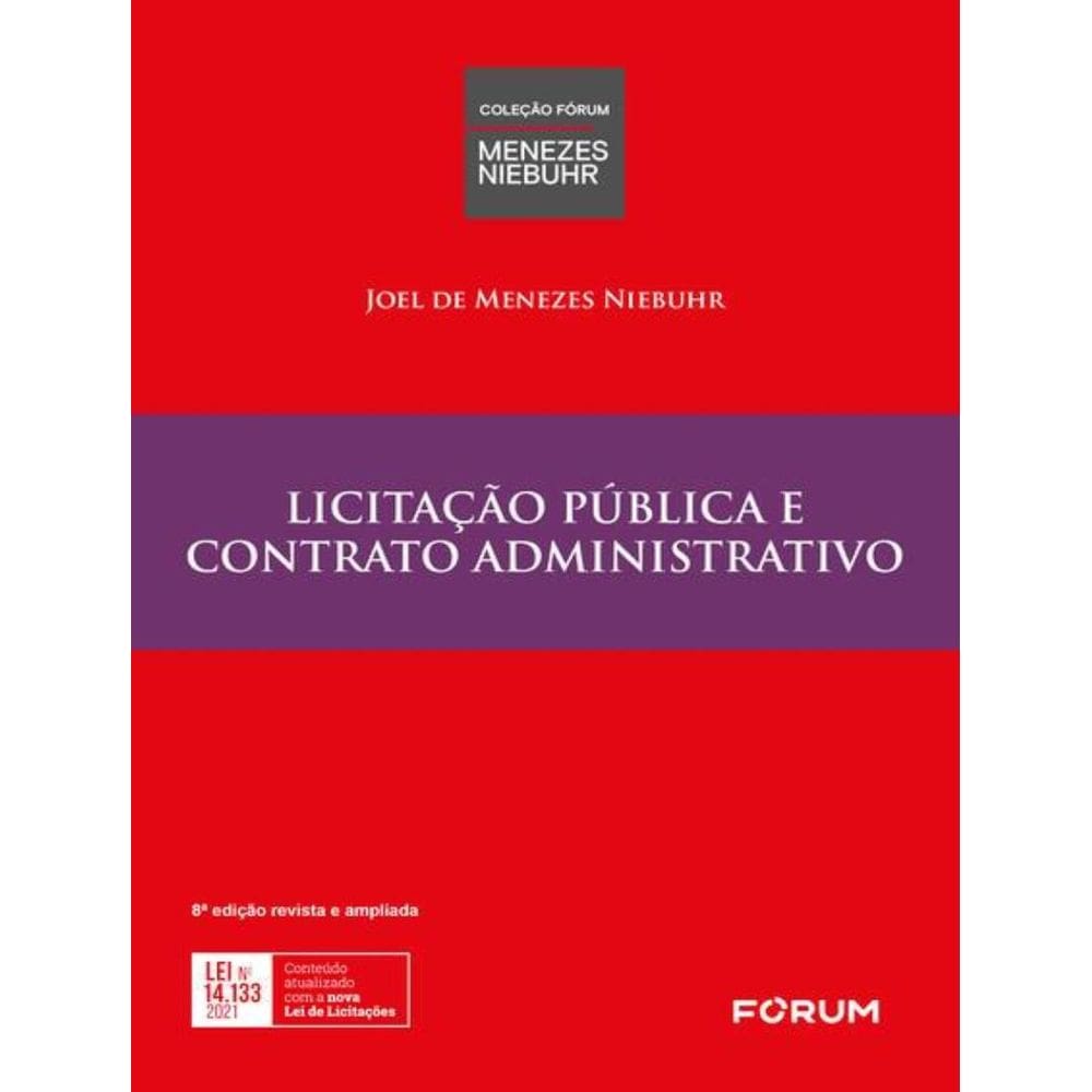 Licitacao Publica E Contrato Administrativo - 8ª Ed