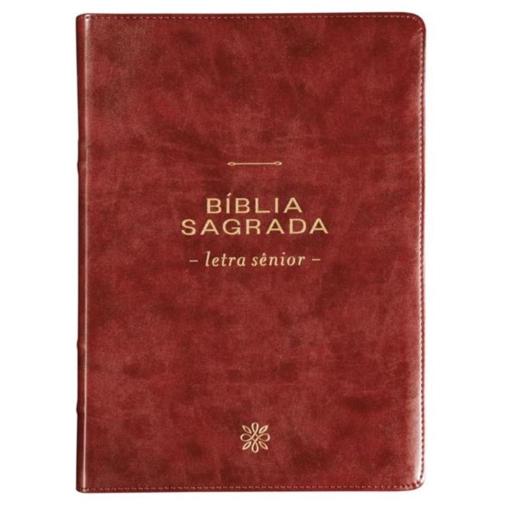 Biblia Nvi, Letra Senior, Couro-Soft Vinho, Leitura Perfeita