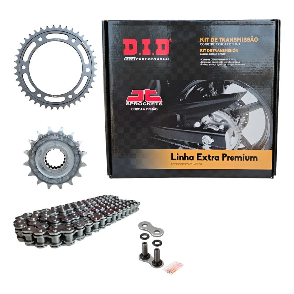 Kit Relação Tração Transmissão Bmw F850 Gs Adventure 2018 2019 2020 2021 2022 2023 2024