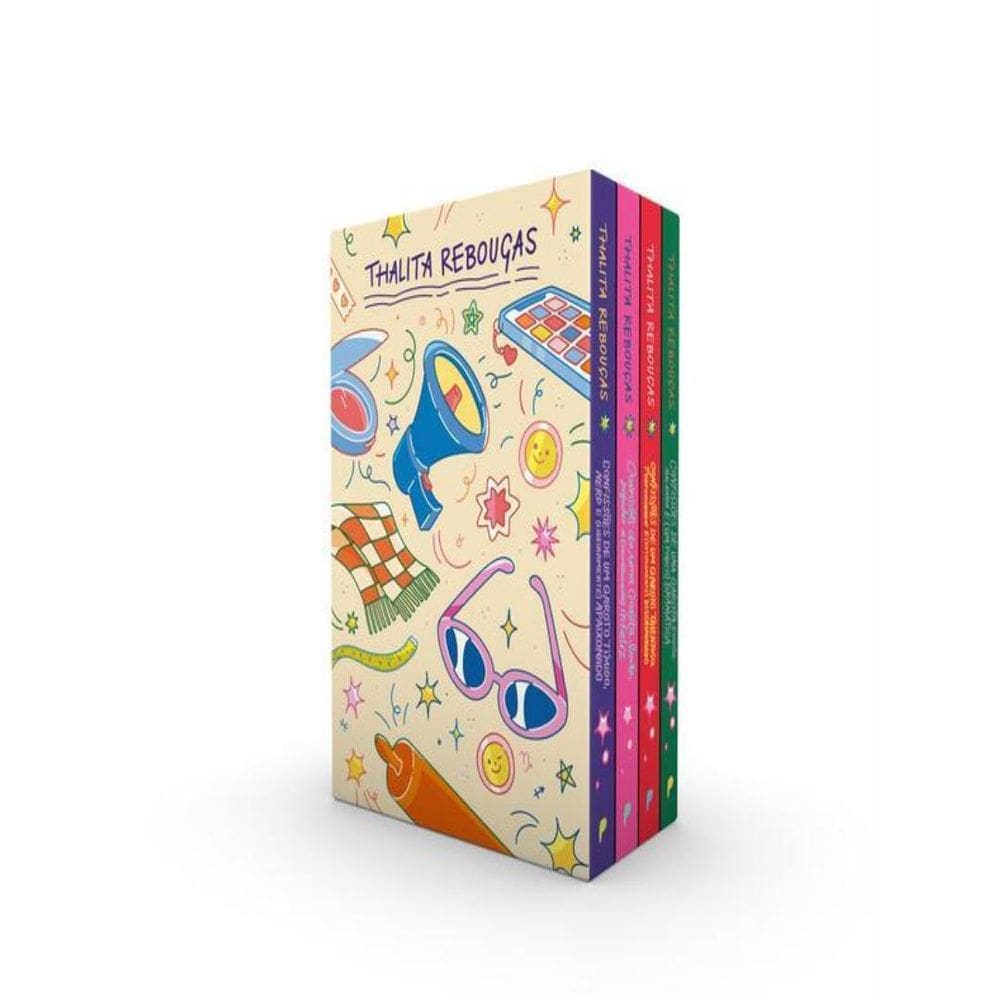 Box Serie Confissoes – As Novas Edicoes Dos Quatro Livros Da Colecao Da Autora Thalita Reboucas