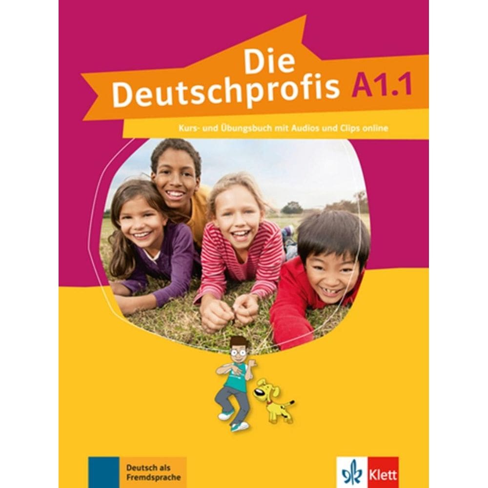 Die Deutschprofis A1.1 Kurs- Und Ubungsbuch Mit Audios Und Clips Online
