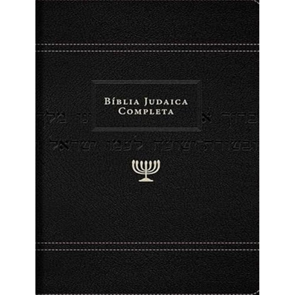 Biblia Judaica Completa - Capa Preta