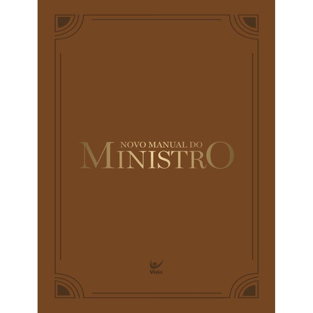 Novo Manual Do Ministro - Capa Marrom