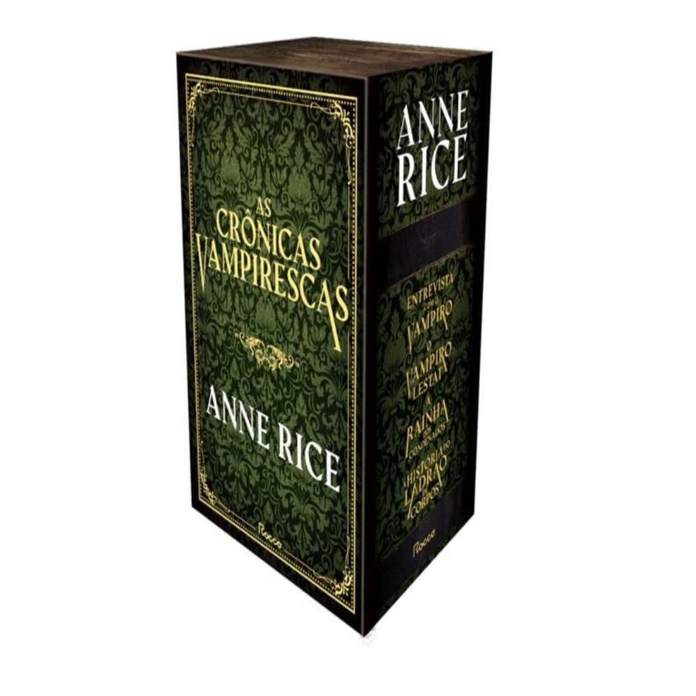 Box Especial Cronicas Vampirescas - Anne Rice (4 Livros Capa Dura)