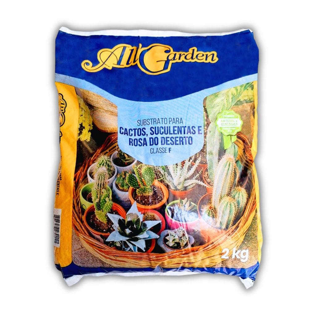 Substrato Cactos Suculentas Rosa do Deserto (2Kg) ALL GARDEN