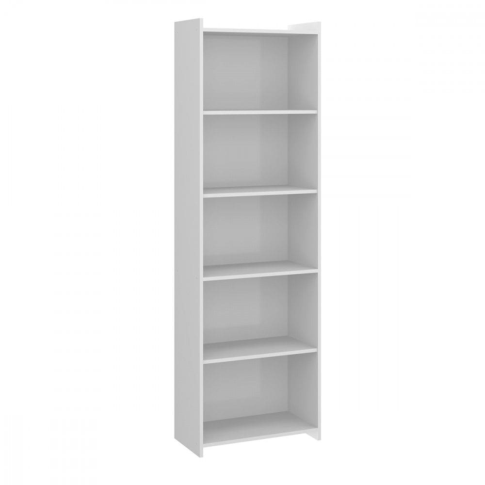 Estante Organizadora com Prateleiras Multiuso Aberta 57x183Cm MDP Branco 0700 MENU