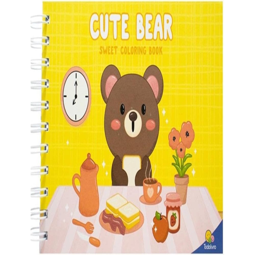 Sweet Coloring Book - Cute Bear