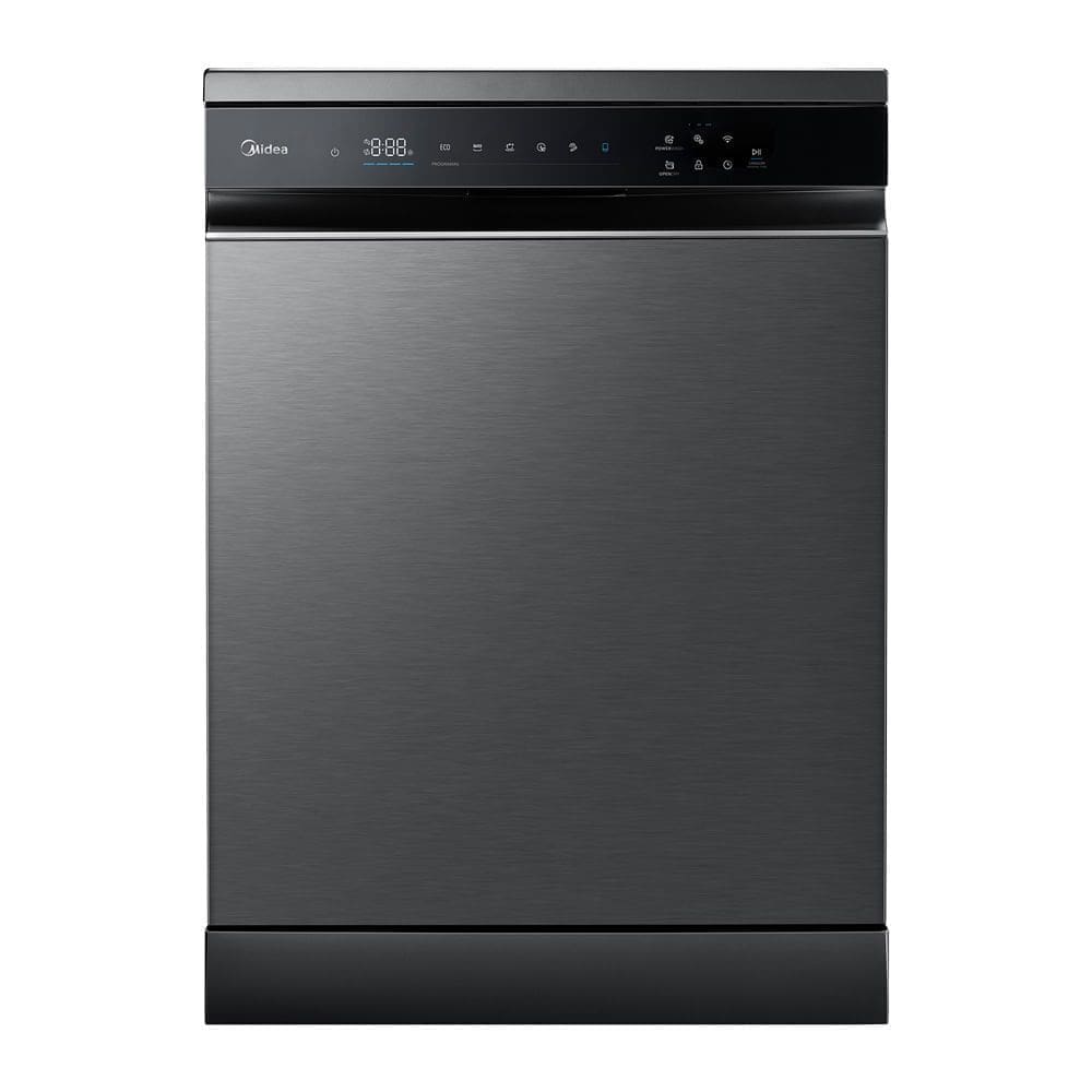 Lava Louças 14 Serviços Black Inox SmartHome Midea