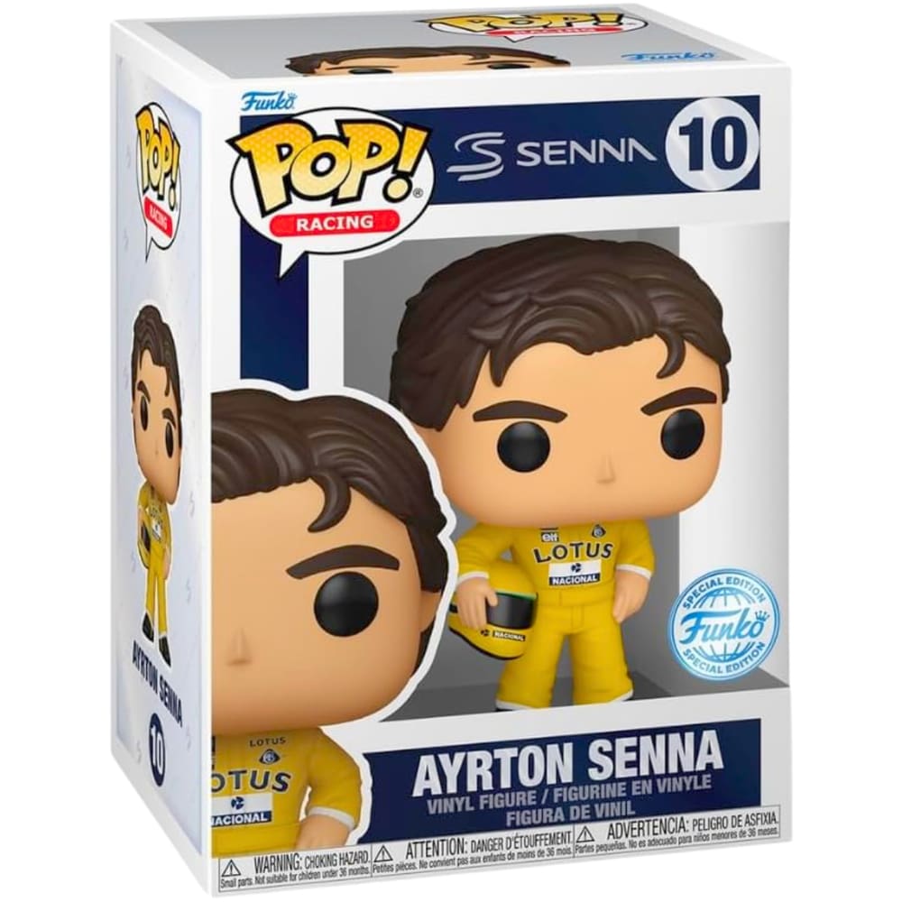 Boneco Funko Pop! Racing Lotus - Ayrton Senna