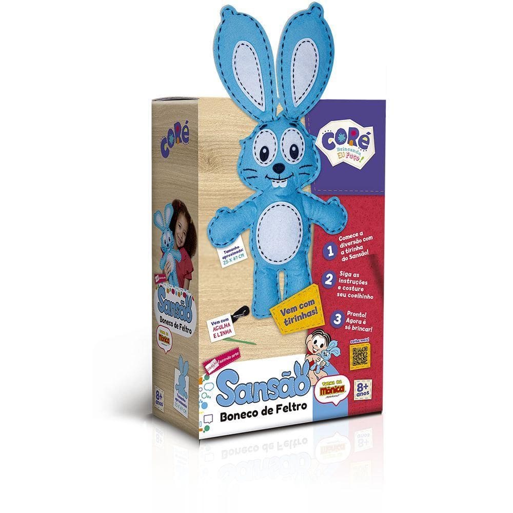 Boneco de Feltro Sansão - Toyster