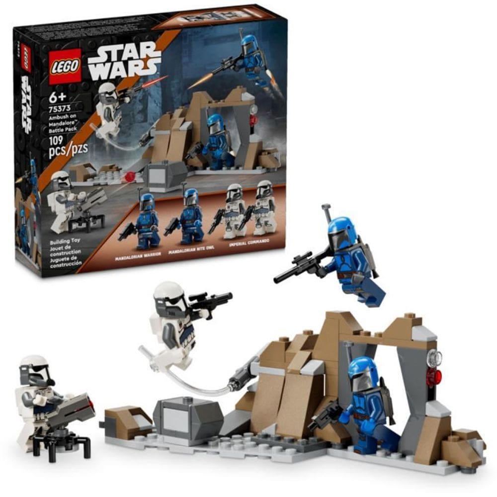 Star Wars Pack De Batalha Emboscada No Mandalore Lego 75373