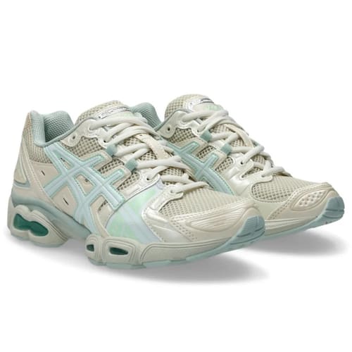 Tênis Asics Gel Nimbus Feminino Bege+Verde Ponto