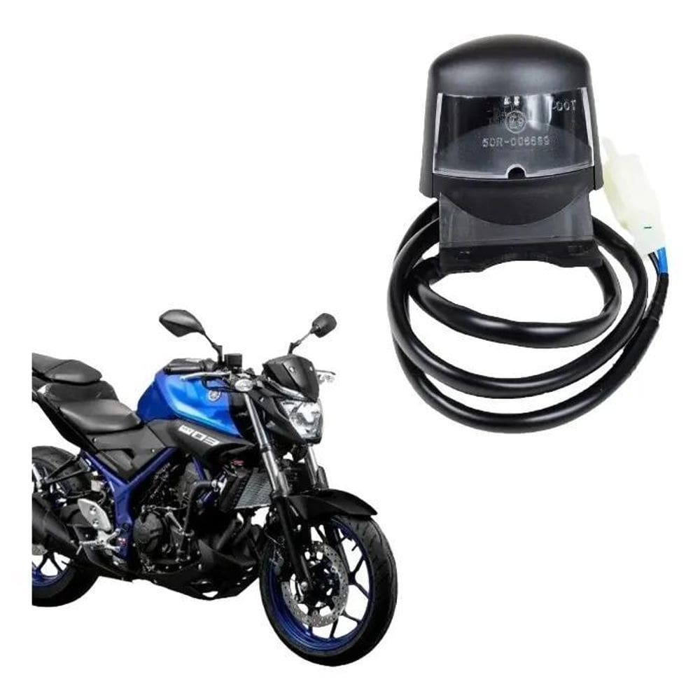 Lanterna Traseira Luz Placa Mt03 2017/2022 Yzf-R3 2016/2022