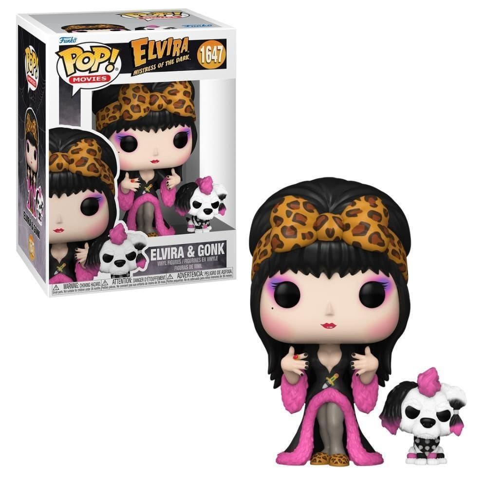 Boneco Funko Pop & Buddy Elvira - Elvira E Gonk