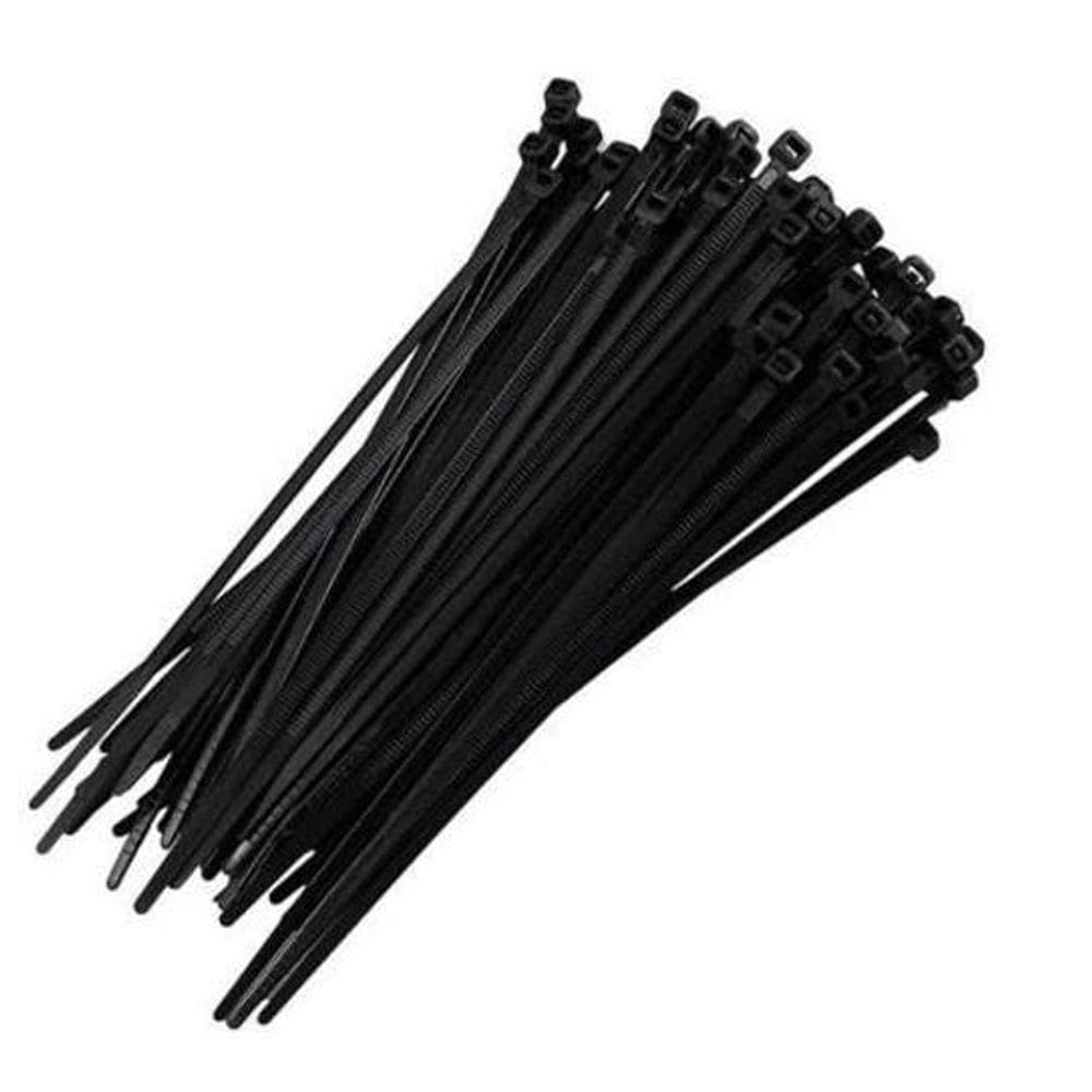 Abraçadeira De Nylon Preta 7,6X220Mm - Frontec