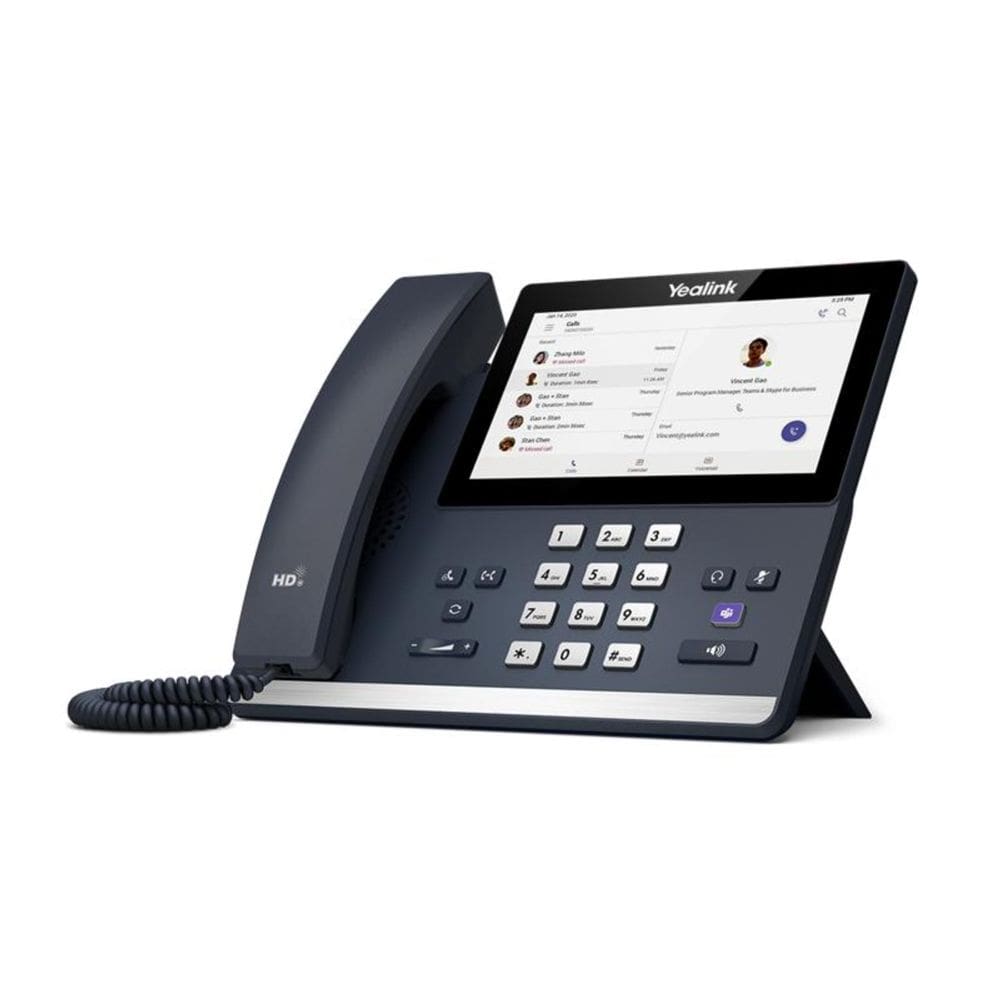 Telefone IP Yealink MP56 Bluetooth com fio/sem fio Wi-Fi cinza/preto