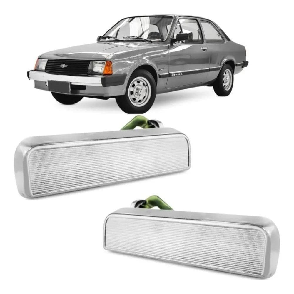 Par Maçaneta Externa Porta Ld/Le Chevette 73 A 93 Cromado