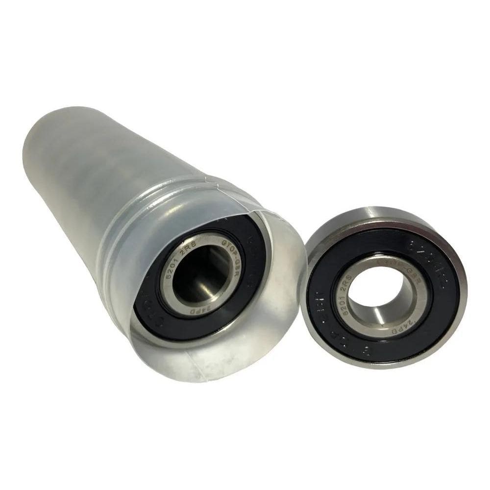 2X Rolamento 6201 2Rs - Kit 10 Peças 12X32X10