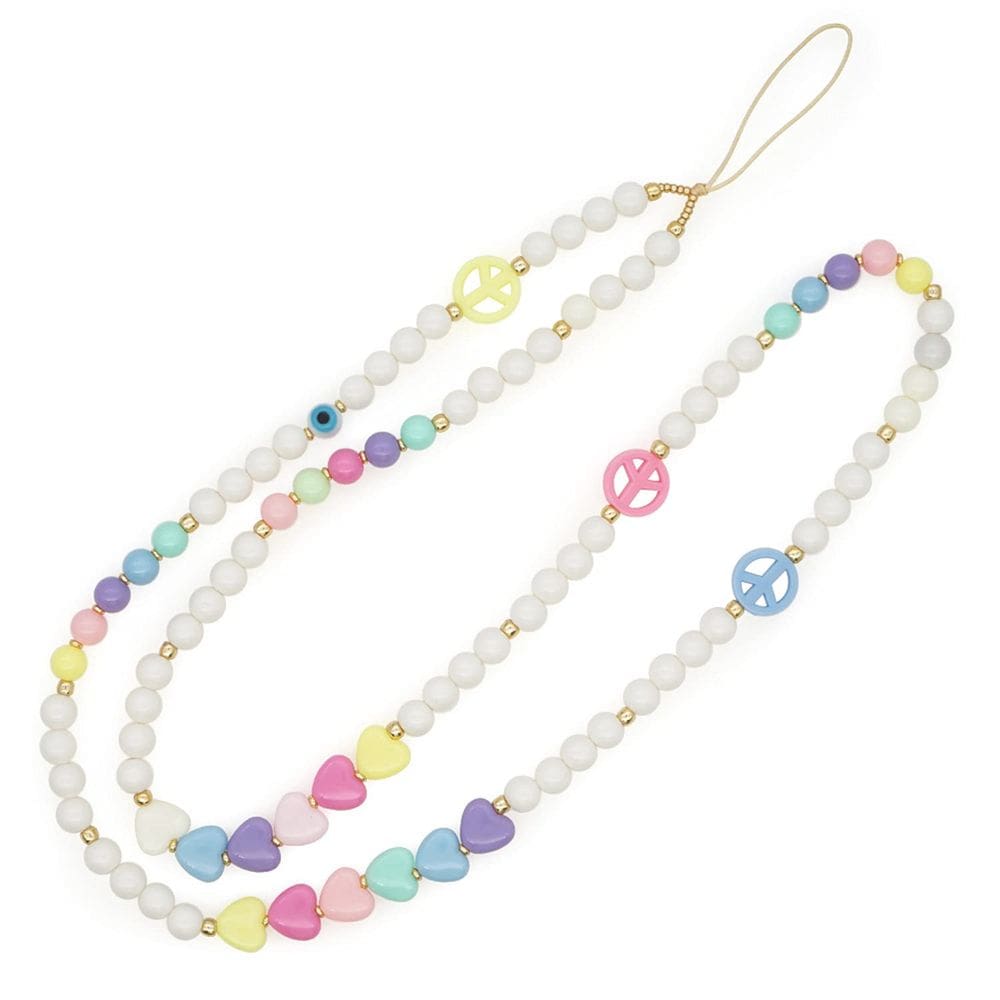 Cordão de telefone Staqlo Beaded Christmas para mulheres