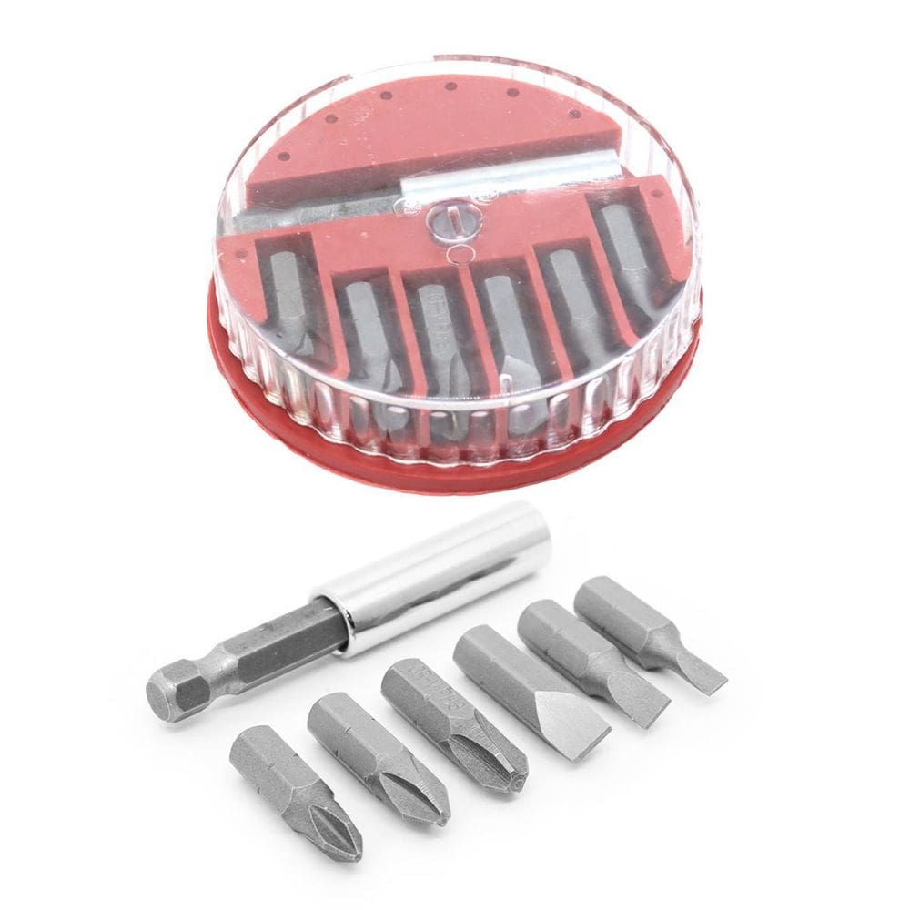 Jogo De Bits 7 Peças Com Adaptador Magnético Tradestar