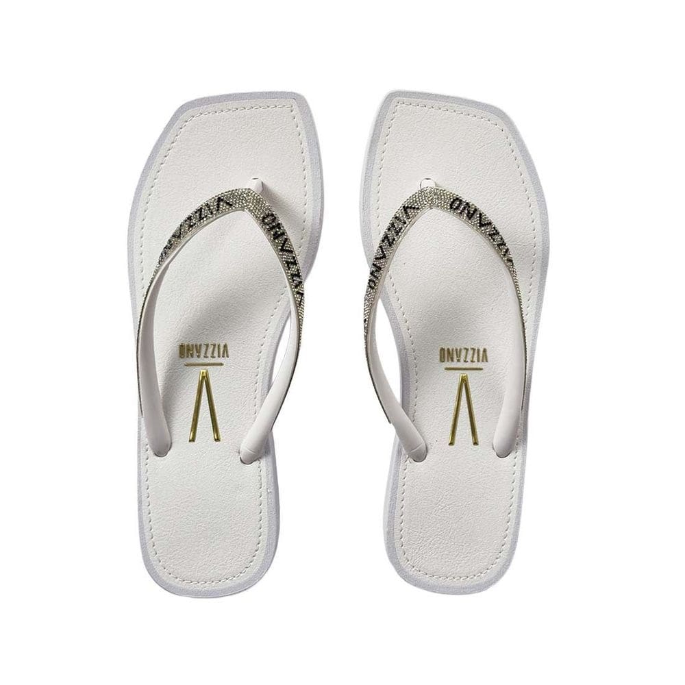Chinelo Vizzano Rasteiro Tira Fina Metalizado