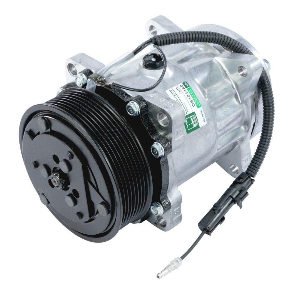 Compressor De Ar Universal 7H15 8Pk 12V Flex 8 Fix Green