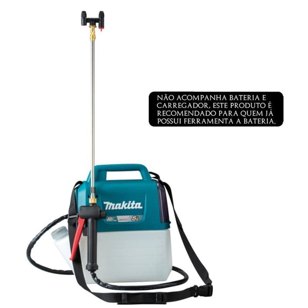 Pulverizador Agricola A Bateria 12V Cxt 5 Litros Makita
