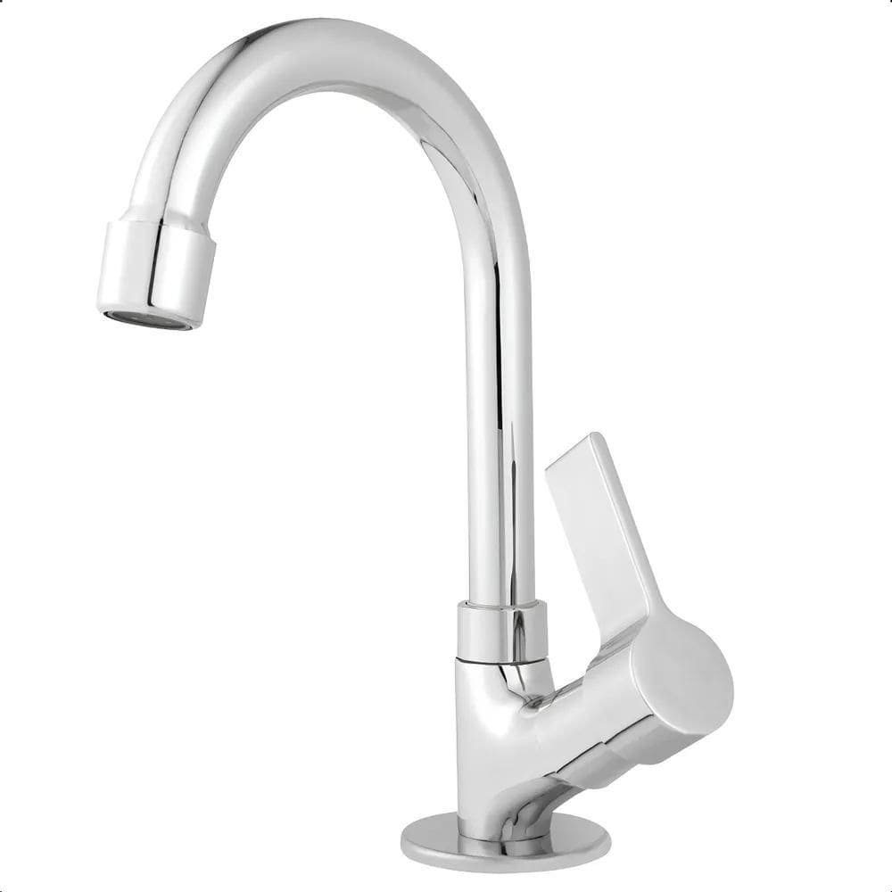 2X Torneira Lavatorio Para Banheiro Bica Movel Metal