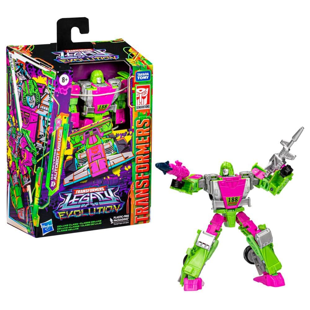 Boneco de ação Hasbro Transformers G2 Universe Autobot Mirage