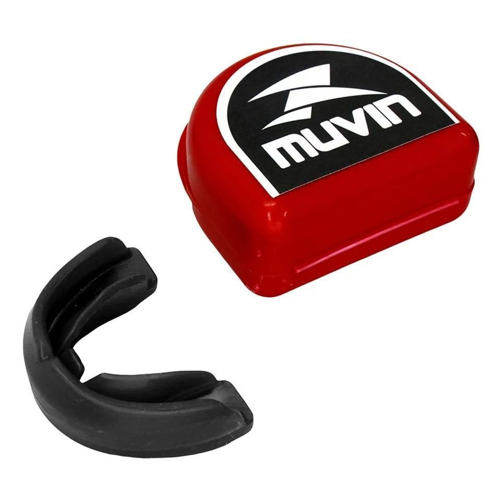 2X Muvin Protetor Bucal Profissional - Moldável - Com Estojo