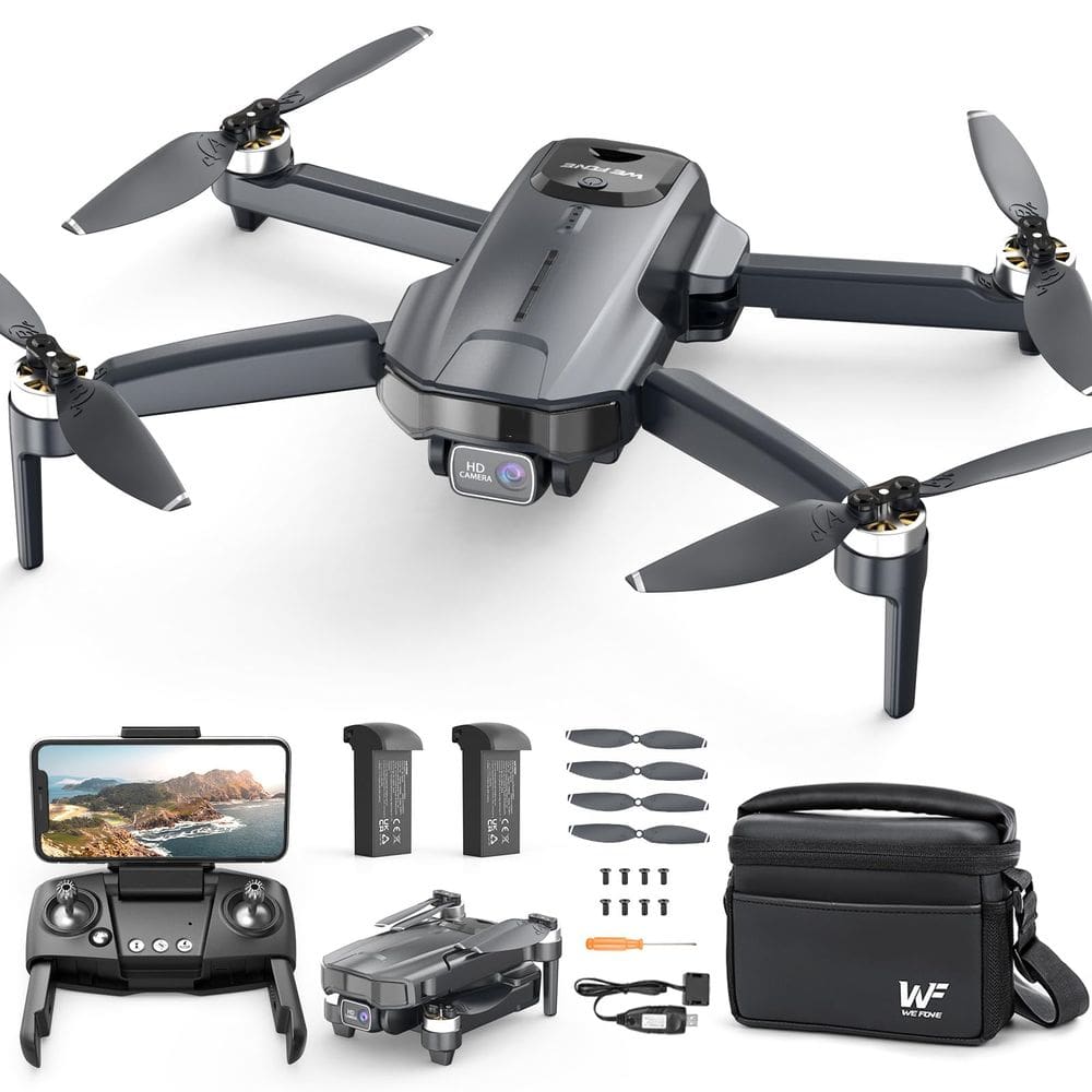 Drone WeFone WF31 GPS com câmera 4K para adultos, voo de 50 minutos
