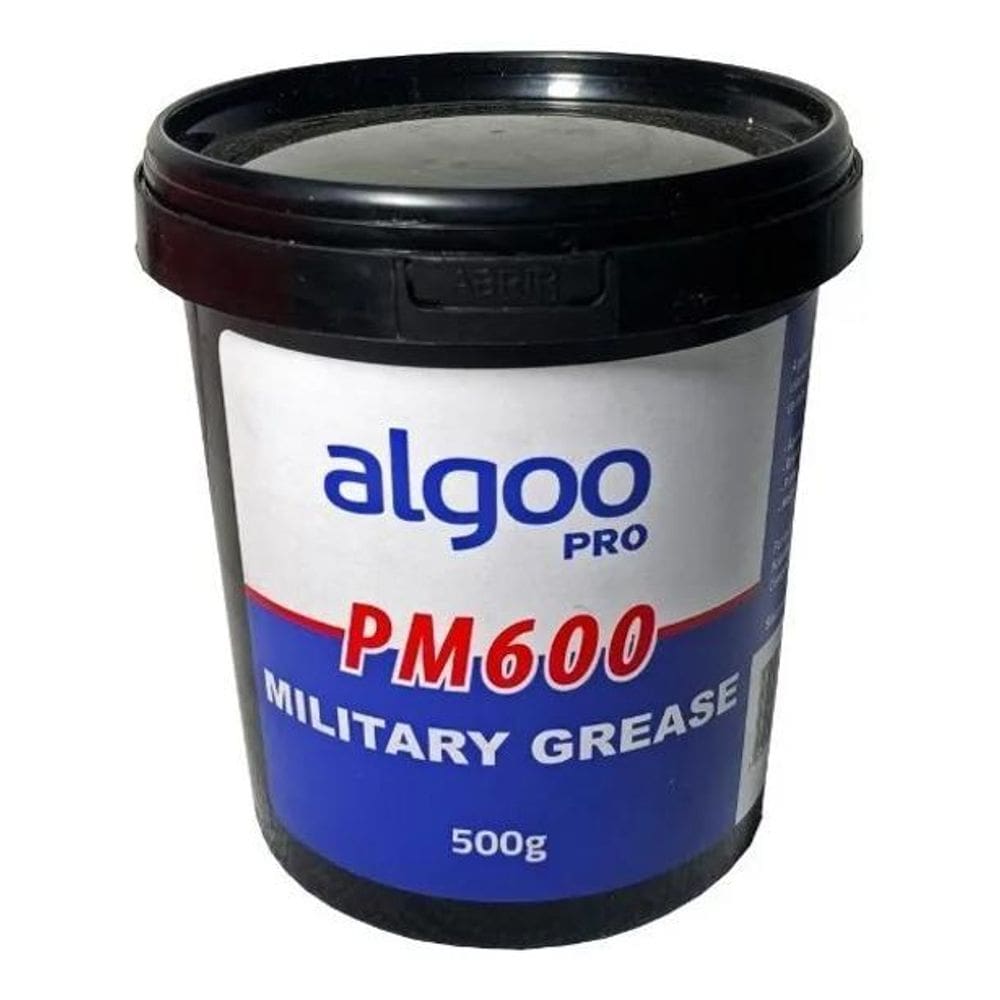 2X Graxa Militar Pro Pm600 Algoo 500Ml