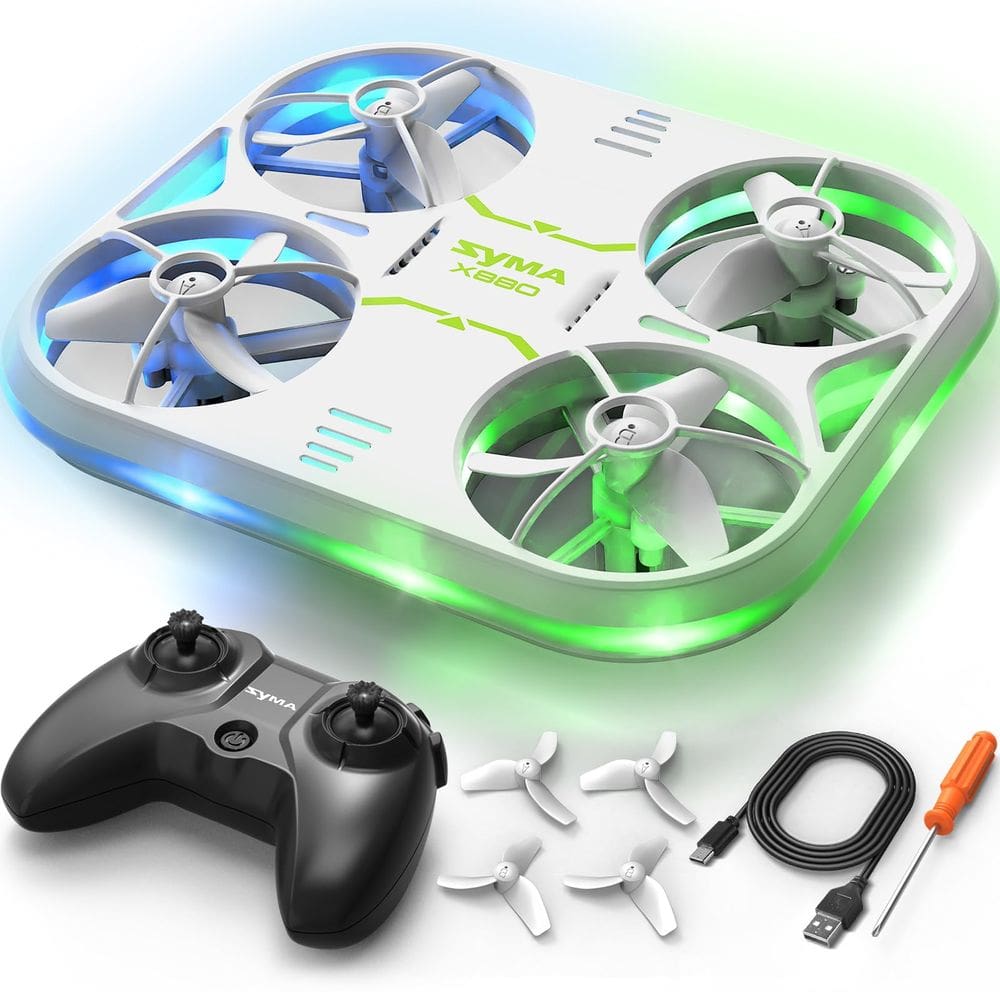Drone SYMA X880 Kids com luzes LED Altitude Hold 360° Flips