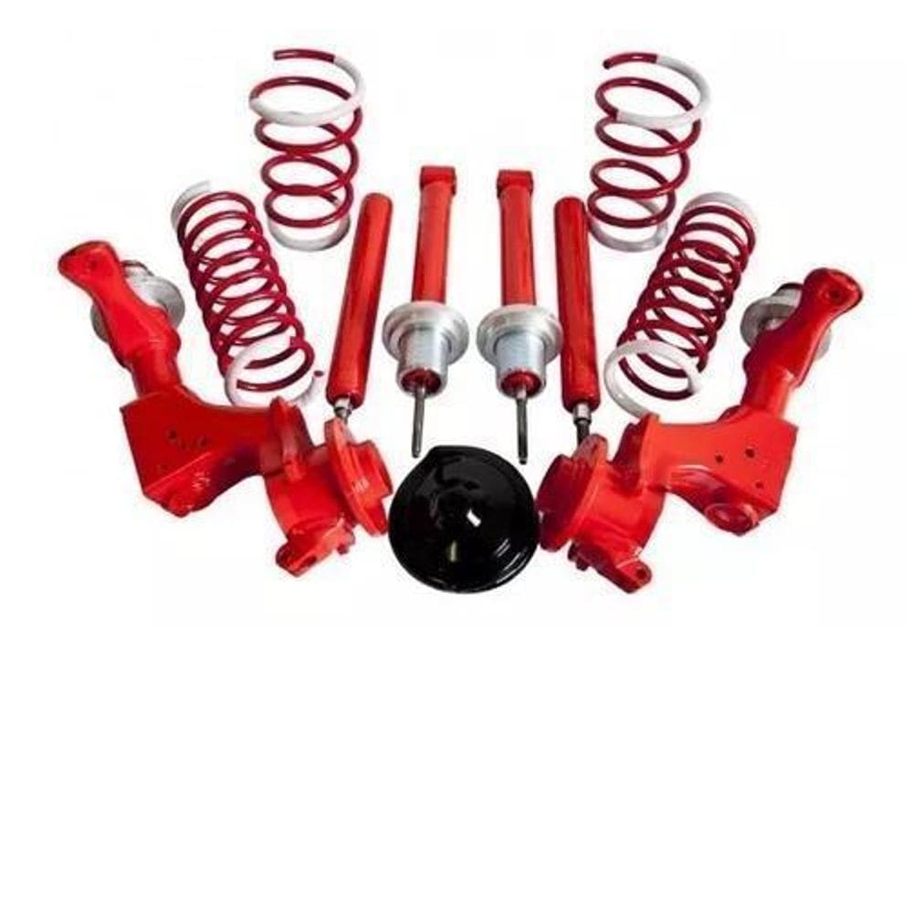 Kit Suspensão Rosca Super Slim Gol G3 + Telescopio Roda 15