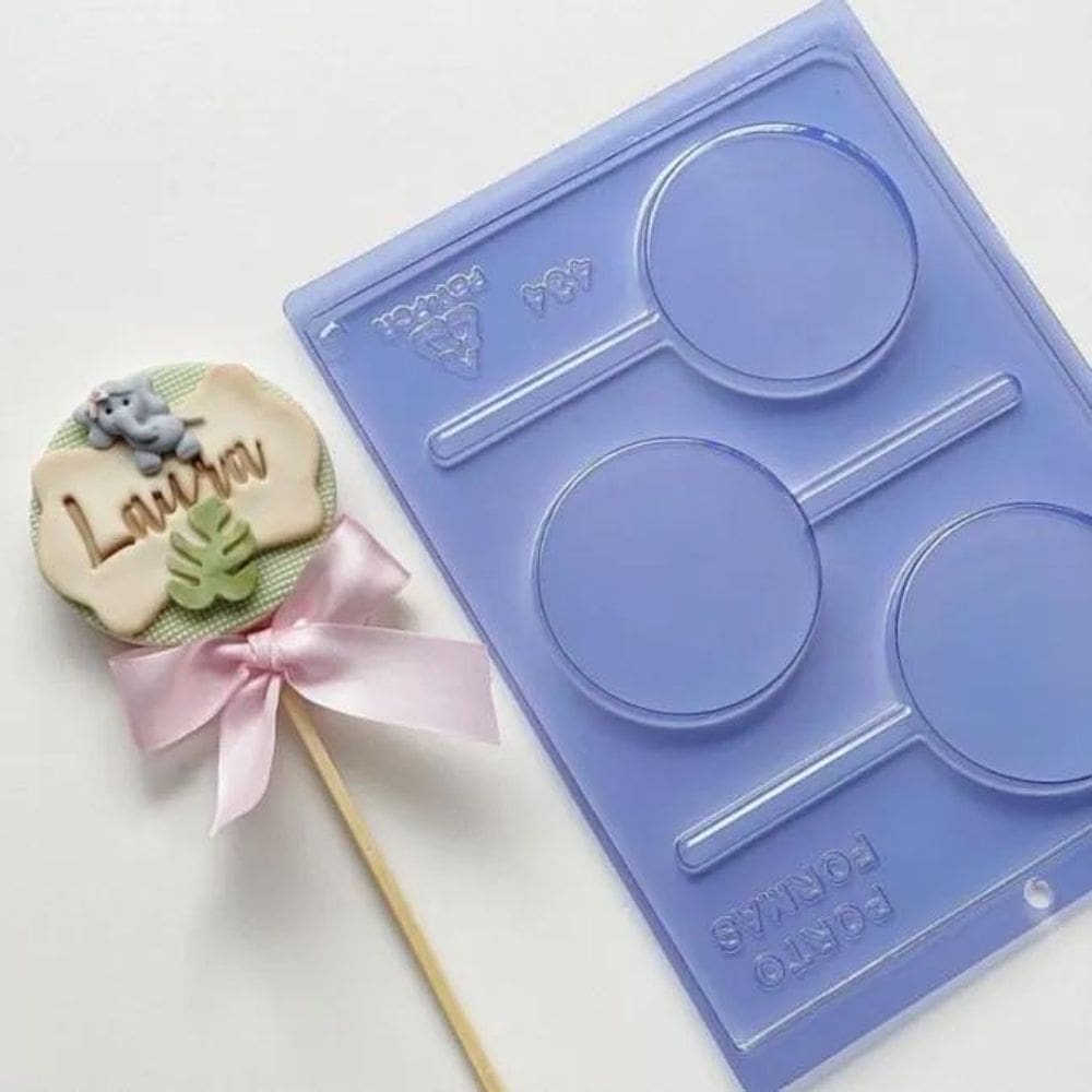 2X Forma Pirulito Quinado Alto Simples C-434 Ft Normal