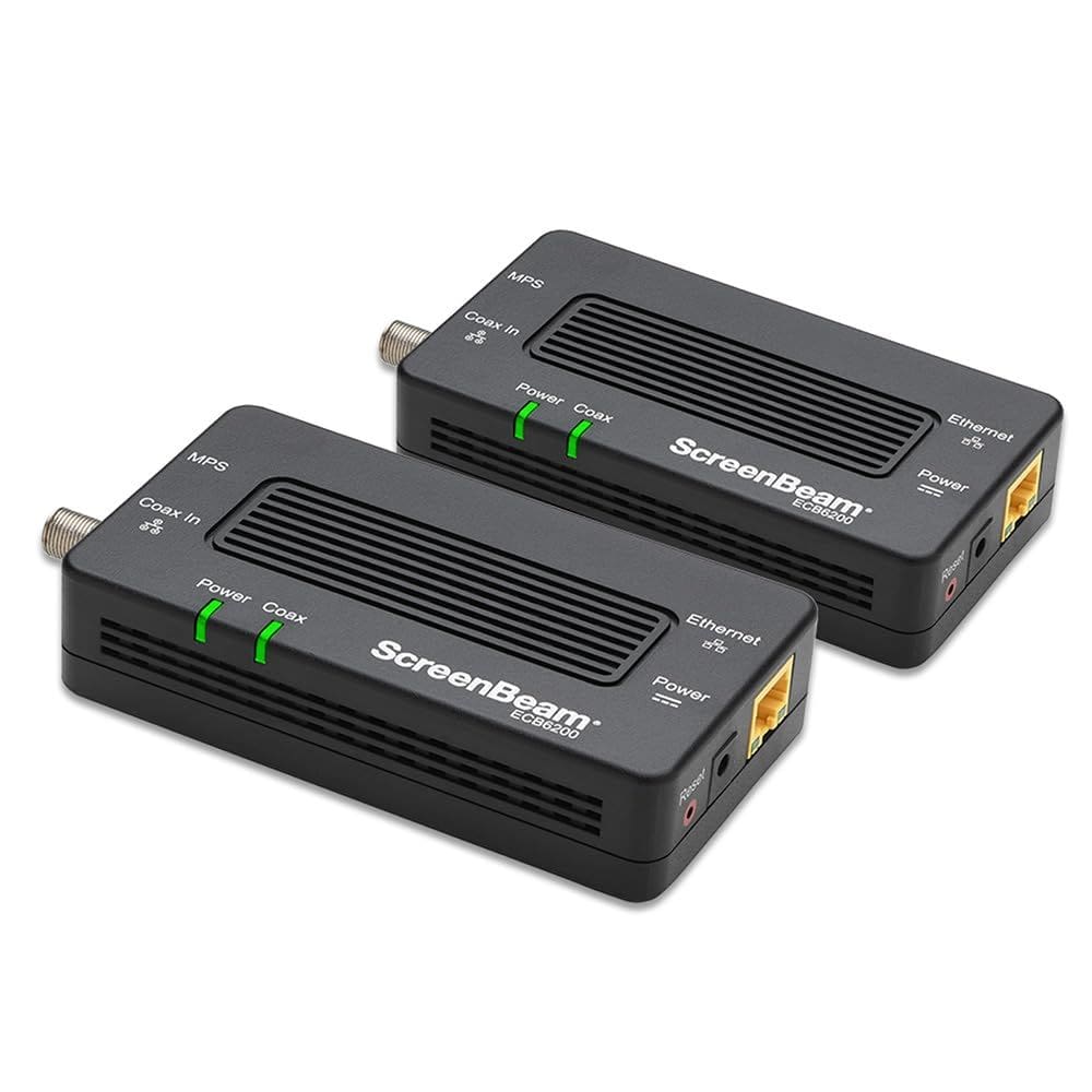 Adaptador de rede ScreenBeam Bonded MoCA 2.0 ECB6200K02